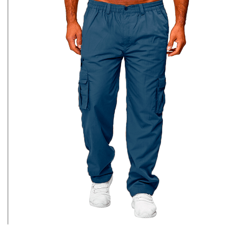 🔥Now 50% off！👖Men's Multi-Pocket Relaxed Fit Cargo Pants