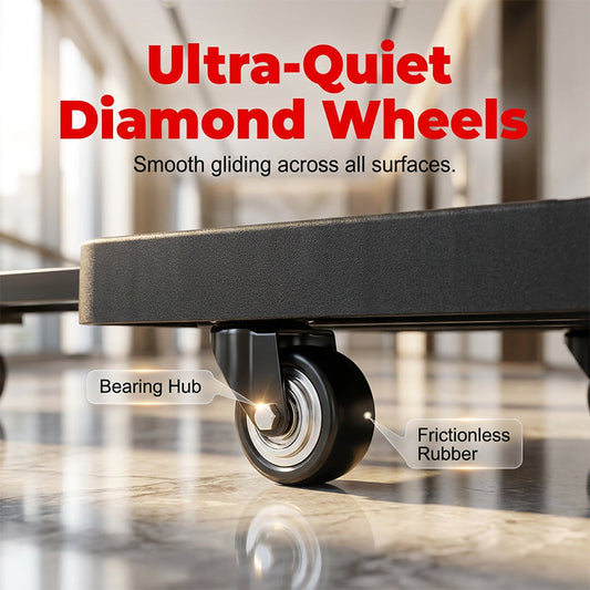 🔥50% OFF🛒 Heavy-Duty Folding Cart | Lightweight at 3.1 kg with High Load Capacity · A Must-Have for Shopping and Moving