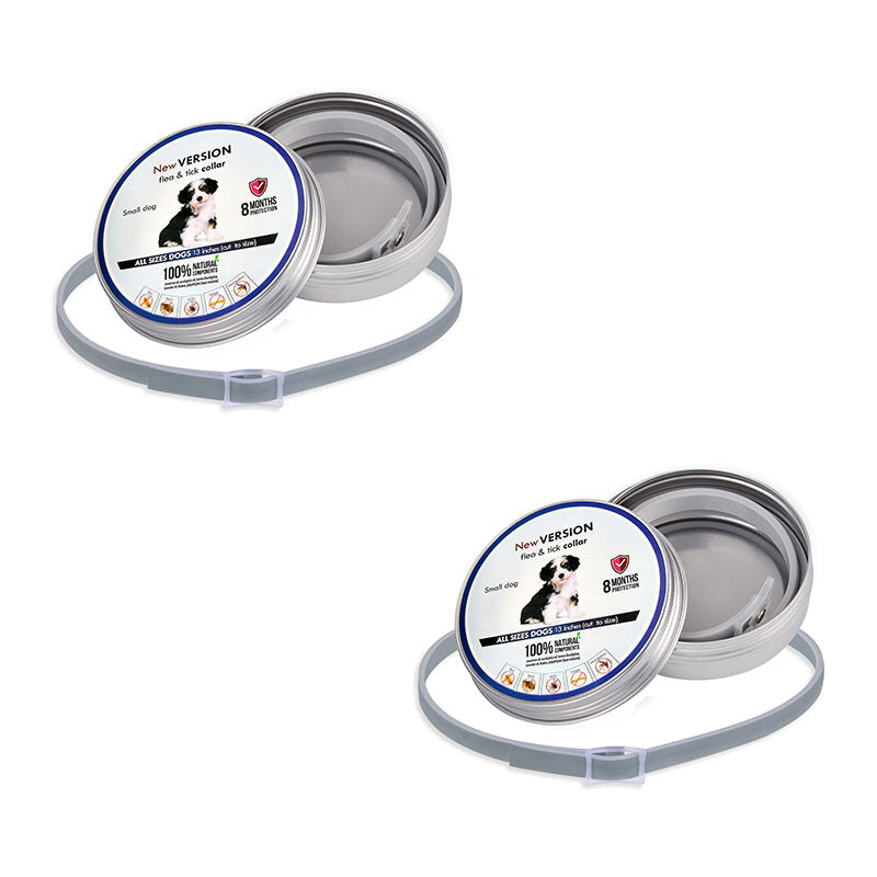 🐶🐱 Flea and Tick Collar for Dogs  and Cats, Waterproof Adjustable Pet Collar for Long Lasting Outdoor Protection