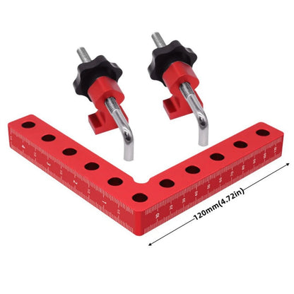 90 Degree Woodworking Corner Clamp Kit, Aluminum Alloy Right Angle Positioning Squares for Cabinets, Drawers, Frames and Furniture 📐