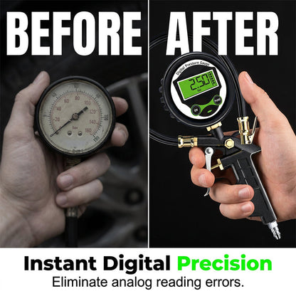⏳Limited-time 50% off⏰Digital Tire Inflator with Pressure Gauge LED Backlit Air Chuck🚗🛞