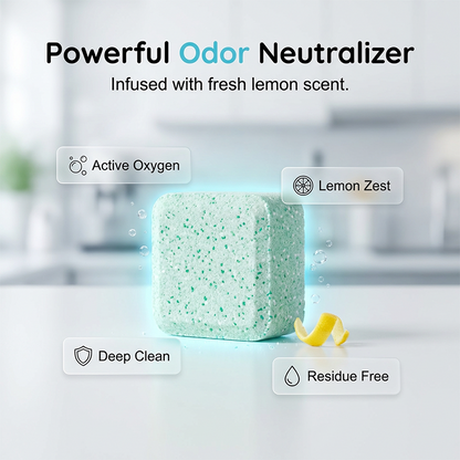 🧺✨ Washing Machine Cleaner Tablets (12-Pack) – Deep Clean, Remove Odor & Grime! | Works in All Machines | ⏰ 50% OFF – Today Only ⏰
