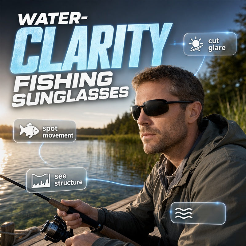 ⏰🔥LIMITED TIME 50% OFF!🔥50K+ SOLD! -🎣Ultra-Light Polarized Fishing Sunglasses🕶️💧